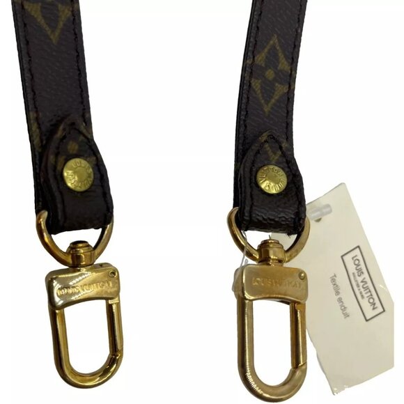 Auth LOUIS VUITTON Shoulder Strap For LV Monogram Bags Monogram Canvas - Picture 12 of 16
